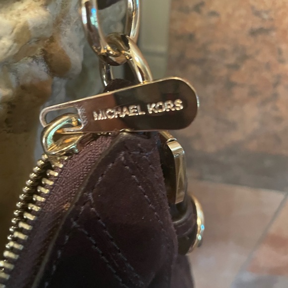 Michael Kors Bags Michael Kors Suede Fringe Small Shoulder Bag